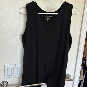Chico's Black Sleeveless Top